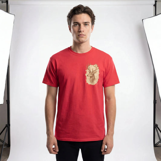 Unisex Deer T-Shirt Tierbrüder